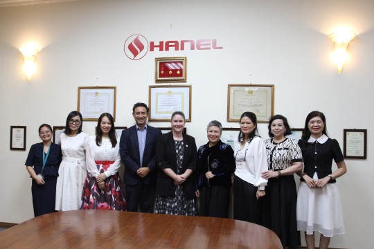 CHỦ TỊCH HANEL LÀM VIỆC VỚI ĐẠI DIỆN QUỸ CHÂU Á – NEW ZEALAND